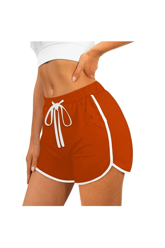 2 Pcs Women Workout Yoga Shorts - Premium Buttery Soft Solid Stretch Cheerleader Running Dance Volleyball Short Pants