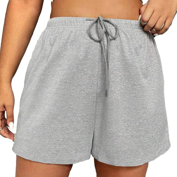 Rezuofi 2 Pcs Womens Bermuda Shorts Athletic Loose Running Comfy Long Yoga Shorts with Pockets