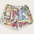 thumbnail image 1 of Rezuofi 2 Pcs Womens Board Shorts Beach Quick Dry Fabric Swim Slim Trunks Ocean Travel Sports, 1 of 6
