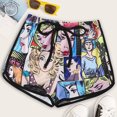 thumbnail image 1 of Rezuofi 2 Pcs Womens Board Shorts Beach Quick Dry Fabric Swim Slim Trunks Ocean Travel Sports, 1 of 7