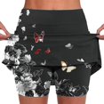thumbnail image 1 of Rezuofi 2 Pcs Womens Skorts Dressy Casual Summer Shorts Plus Size Athletic Skorts for Women Running Tennis Workout Outfits, 1 of 5