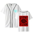 thumbnail image 1 of Rezz Baseball Jersey Merchandise V Neck Unisex Short Sleeve Women Men Streetwear, 1 of 2