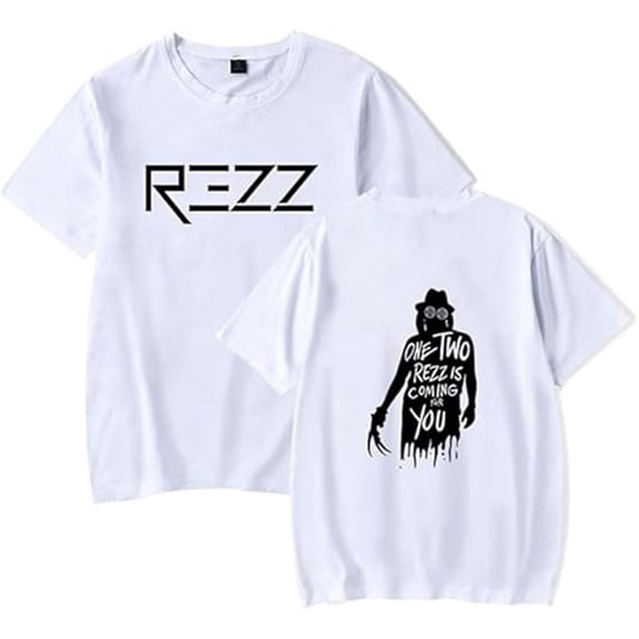 Rezz Rapper T-shirt Merch 2025 Summer New Fashion Printed Women Men Short Sleeve