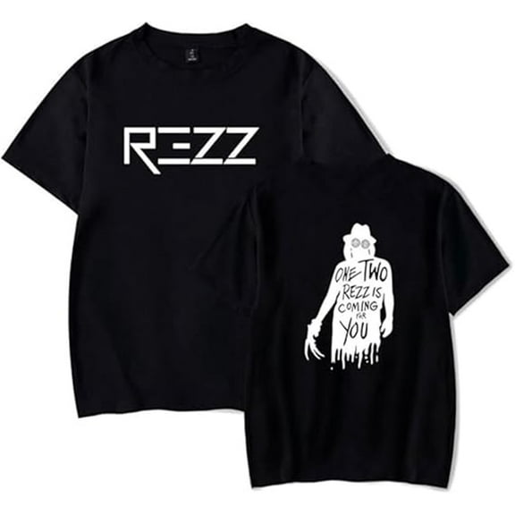 Rezz Rapper T-shirt Merch 2025 Summer New Fashion Printed Women Men Short Sleeve