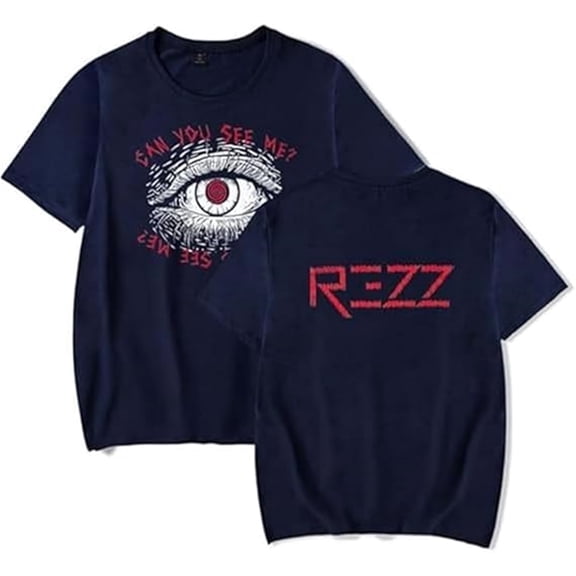 Rezz Tour 2025 T-shirt Merch Summer New Fashion Printed Women Men Casual Short Sleeve