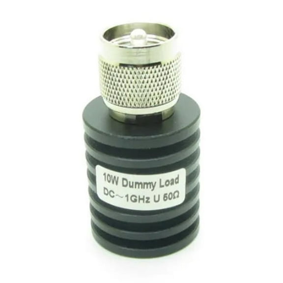 Rf Coaxial Dummy Load Resistor, Uhf Pl259 Male Connector, 5-100W, 50Ω, 0-1Ghz, Suitable For So-239 Electrical Equipment Tools