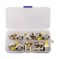 Rf Connector 14Pcs Adapter Sma To Sma Bncuhf Ntype Rf Coaxial Cable