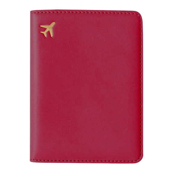 Rfid Blocking Travel Organizer, Pu Leather Passport Holder, Pu Leather Passport Holder, Rfid Blocking Travel Document Organizer with Card Slots & Photo Pocket for Secure Trips, by Goohae