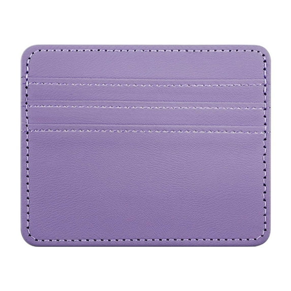 Rfid Blocking Wallet Multi-Slot Leather Rfid Blocking Card Wallet Case, Large Capacity Rfid Blocking Card Holder with Multiple Card Slots for Credit Cards Id Cash