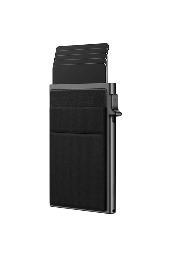 Rfid Credit Card Holder Men Thin Slim Mini Minimalist Wallets Luxury Metal Bank ID Cardholer Case Wallet for Men Carteras Choice