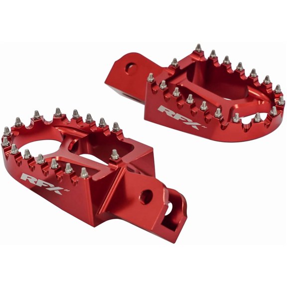Rfx FXFR 10200 99RD Pro Series Aluminum Footpegs - Red