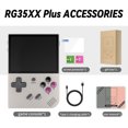 Rg35Xx Plus Game Console Retro Gray (English Version) 64G Childhood