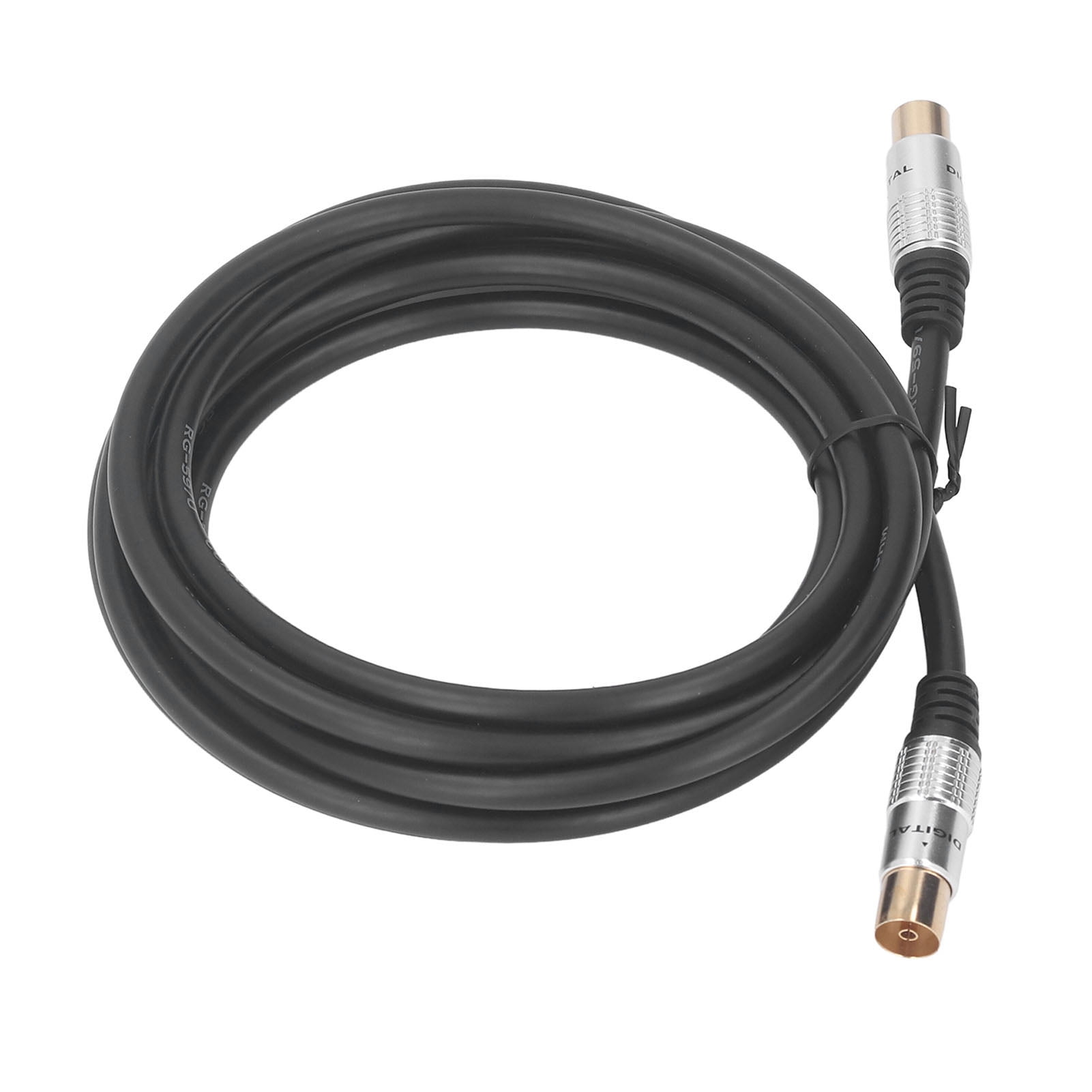 Rg59u Television Coaxial Cable RG59U Coaxial Cable 9.5mm Male To 9.5mm