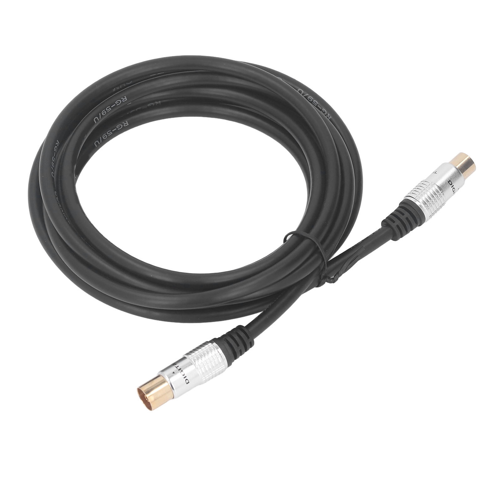 Rg59u Tv Coaxial Cable RG59U Coaxial Cable 9.5mm Male To 9.5mm Female