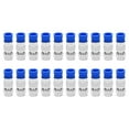 Rg6 F Type Connector Coax Coaxial Compression Fitting 20 Pack (Blue