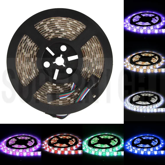 Rgbw Rgb+ Cool White Waterproof 16.4Ft 5050 5M 300Led Strip Light Flexible Decor