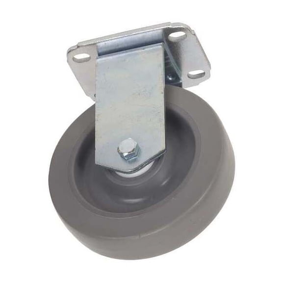 Manufacturer Varies Rgd NSF-Listed Plate Castr,Therm Rubber,4 in,165 lb 4W921