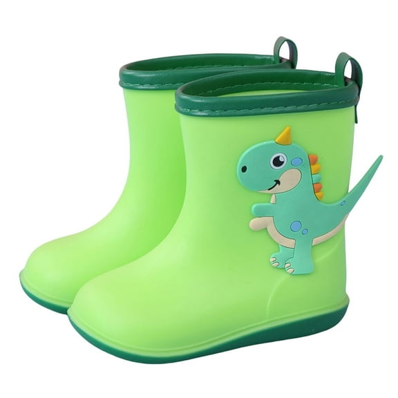 Rgdypko Boys Girls Sneakers New Toddler Kids Children Rain Boots Cute Cartoon Non Rubber Boots Versatile Sports Shoes