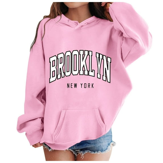 Rgdypko Casual Girl's Boy's Hoodie Long Sleeve Soft Sweatshirt Graphic Hoody Kids Cute Pullovers Top Clothes For Girls