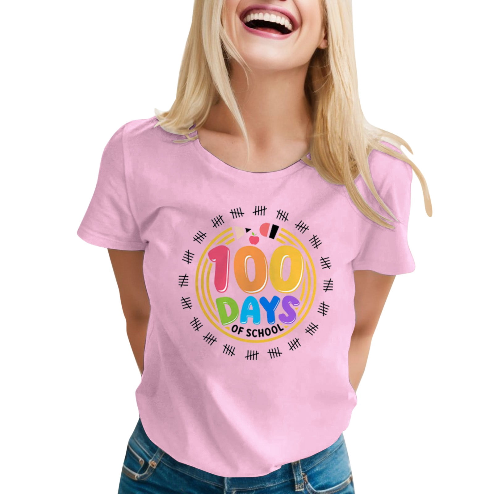 Rgdypko Loose Fit Women TShirts Trendy Comfortable Breathable Short