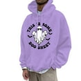 Rgdypko Mens Hoodie Pullover 2024 Sweatshirts Halloween Fashion Part