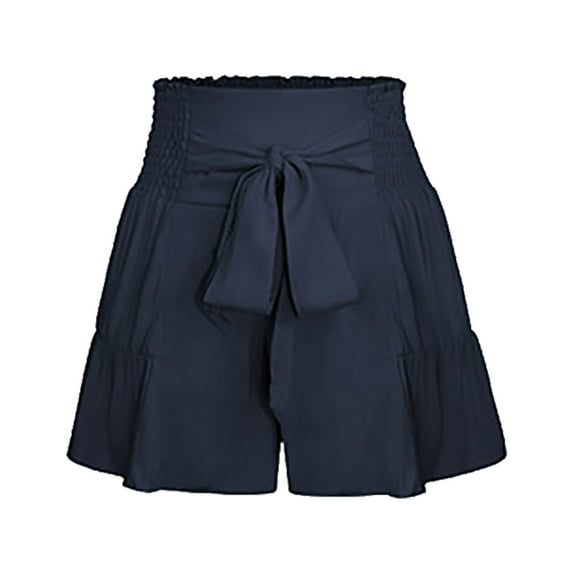Rgdypko New Womens Versatile Swim Pants Personality Fashion Wide Leg Shorts Casual Simple Exquisite Swimwear Bikiniwear Seaside Beachwear