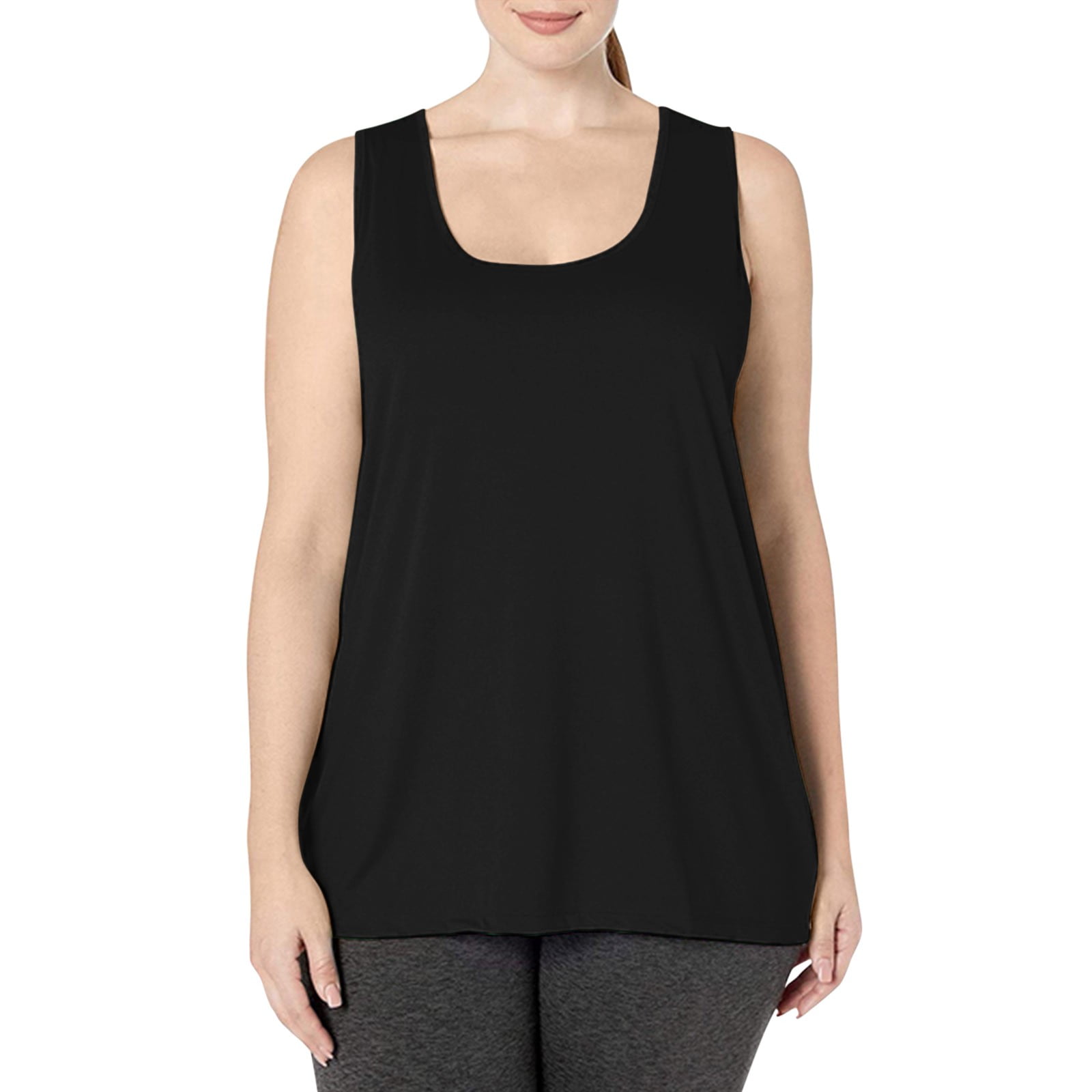 Rgdypko Top Plus Size Casual Versatile Style Short Top Workou TShirts