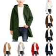 thumbnail image 1 of Rggeeun Baby Boy Clothes Button Down Hooded Coat Long Sleeve Tops Loose Outerwear Everyday Use Versatile,Green,5-6 Years, 1 of 7