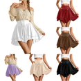 thumbnail image 1 of Rggeeun Halloween Costumes for Women Renaissance Corset Halloween Costumes Layered Ruffle A Line Skirt Party Night Stylish,Blue,M, 1 of 5
