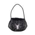 thumbnail image 1 of Rggeeun Halloween Kids Candy Bags for Party Favors Cartoon Cute Graphic Tote Bag with Soft Handle Straps Large Capacity Boys and Girls Handbags,Black, 1 of 4