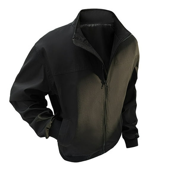Rggeeun Jackets For Men Lightweight Comfortable Zip Up Loose Fit Sports Outerwear For Daily Wear Outdoor Activities Outwear Fashion