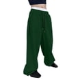 thumbnail image 1 of Rggeeun Men's Pants Casual Loose Fit Straight Leg Drawstring Waist Comfortable Trousers With Pockets For Daily Wear Sports Streetwear, 1 of 9