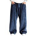 thumbnail image 1 of Rggeeun Mens Casual Pants Corduroy Casual Trousers Classic Relaxed Straight Leg Pants Soft Ribbed Fabric For Everyday Wear Durable Versatile Bottoms For Business Leisure Outings Comfortable, 1 of 9