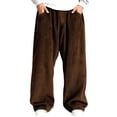 thumbnail image 1 of Rggeeun Mens Pants Corduroy Casual Trousers Classic Relaxed Straight Leg Pants Soft Ribbed Fabric For Everyday Wear Durable Versatile Bottoms For Business Leisure Outings Classic, 1 of 9