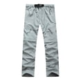 thumbnail image 1 of Rggeeun Mens Pants Men's Stretch Hiking Work Pants Water Lightweight Outdoor Trousers Classic Leisure, 1 of 4