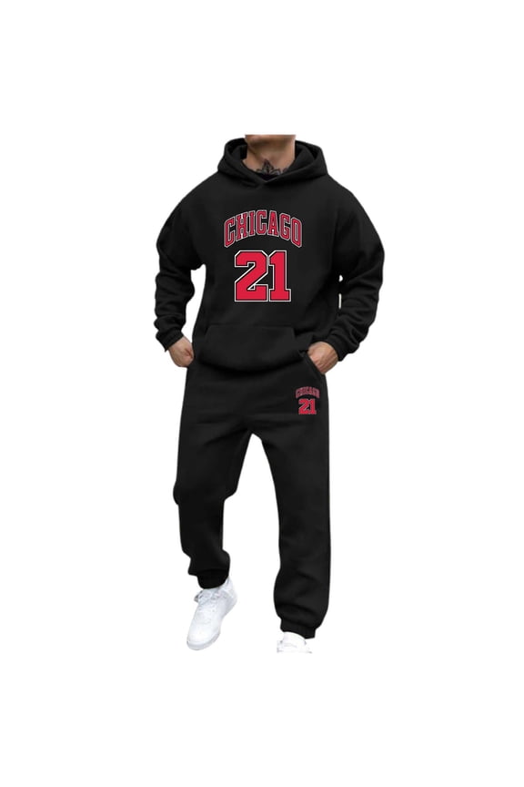 Mens Sweatsuit 2 Piece Set Hoodies And Sweatpants Sets 2025 Comfortable Relaxed Fit Casual Jogging Gym Sweat Suits Fall Winter Streetwear