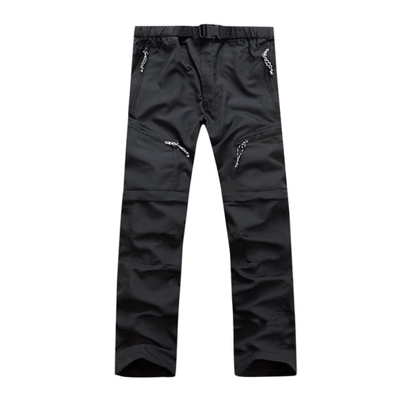 Rggeeun Pants For Men Stretch Hiking Work Pants Water Lightweight Outdoor Trousers Comfortable