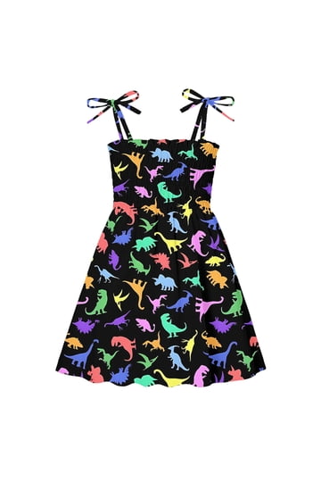 Dinosaur Christmas Dress