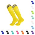 thumbnail image 1 of Rggeeun Womens Socks Knee High Socks Graphic Soft Breathable Running Socks Fall Winter Outdoor Play Leisure,Yellow,L, 1 of 4