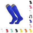 thumbnail image 1 of Rggeeun Womens Socks Knee High Socks Graphic Soft Breathable Running Socks Fall Winter Outdoor Play Trendy,Blue,L, 1 of 4