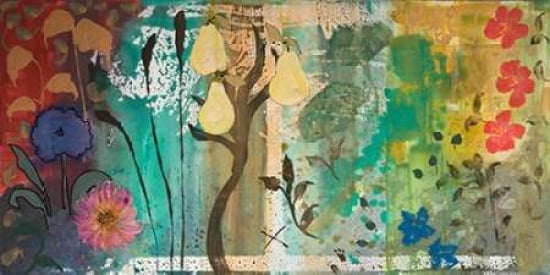 Rhapsody Canvas Art - Robin Maria (10 x 20)