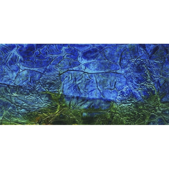 Rhapsody of Colors 44 Abstract art (Mixed Media) Canvas Art - Elisabeth Witte Design Pics (22 x 10)