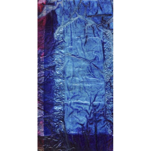 Rhapsody of Colors 51 Abstract art (Mixed Media) Canvas Art - Elisabeth Witte Design Pics (22 x 42)
