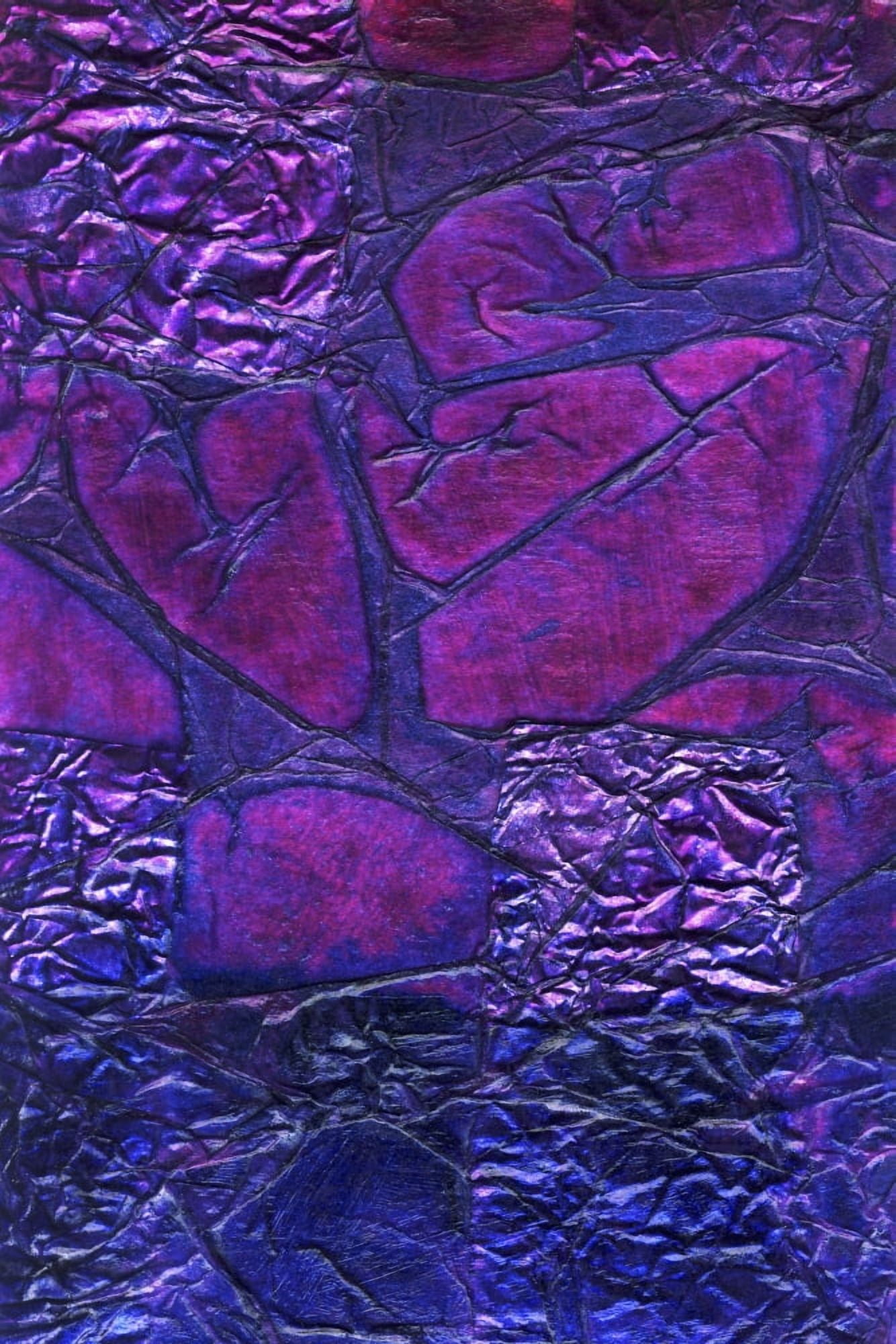 Rhapsody of Colors 53 Abstract art (Mixed Media) Canvas Art - Elisabeth Witte Design Pics (24 x 38)