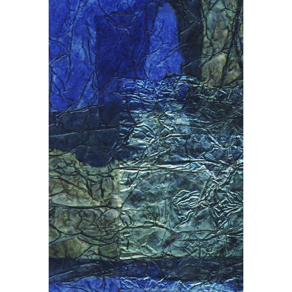 Rhapsody of Colors 66 Abstract art (Mixed Media) Canvas Art - Elisabeth Witte Design Pics (12 x 19)