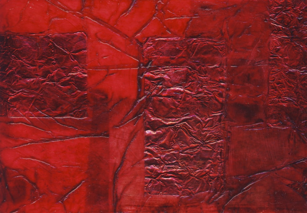 Rhapsody of Colors 70 Abstract art (Mixed Media) Canvas Art - Elisabeth Witte  Design Pics (36 x 26)