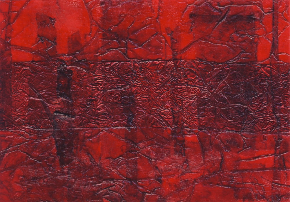 Rhapsody of Colors 73 Abstract art (Mixed Media) Canvas Art - Elisabeth Witte Design Pics (36 x 24)