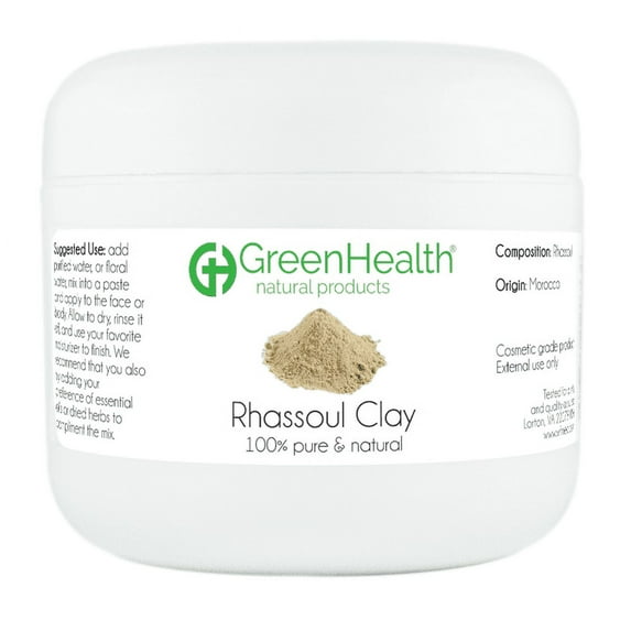 Rhassoul Clay 3 oz Plastic Jar
