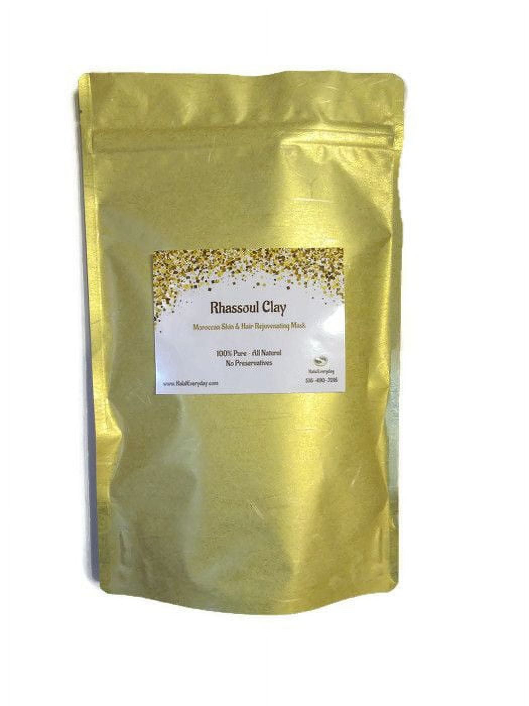 Rhassoul Clay Ghassoul Clay 1 Lb Detoxifying and Rejuvenating Clay
