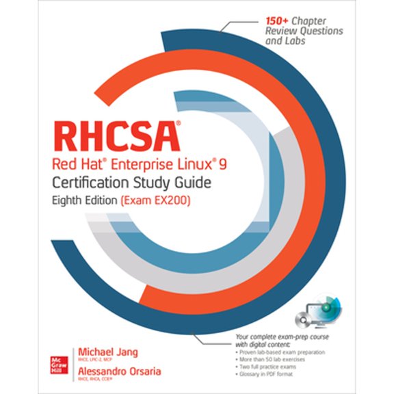 Pre-Owned Rhcsa Red Hat Enterprise Linux 9 Certification Study Guide, Eighth Edition (Exam Ex200) (Paperback) 1260462072 9781260462074